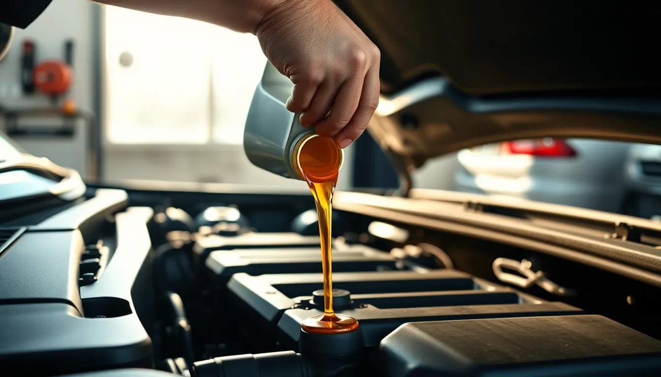 자동차 엔진오일 교체 주기 점검 사진