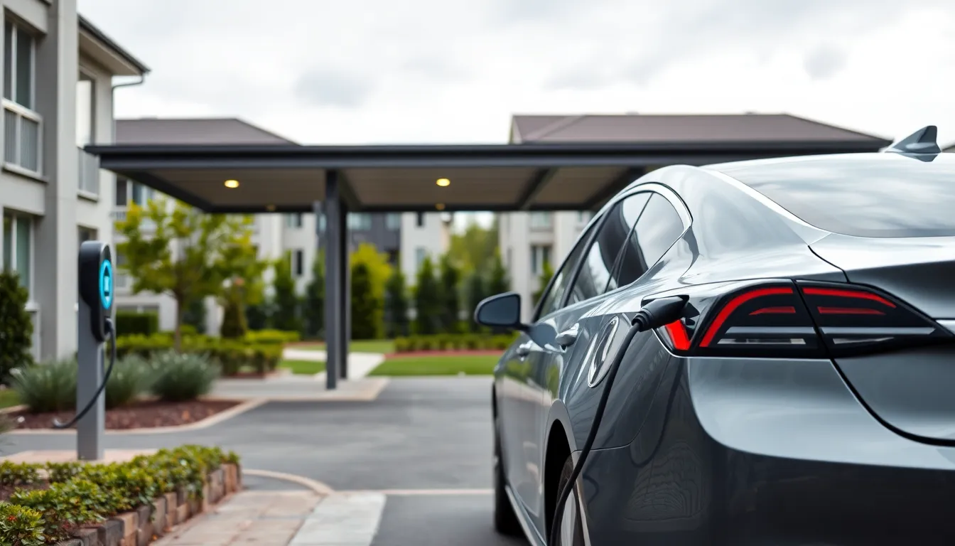 전기차 충전의 미래를 보여주는 이미지