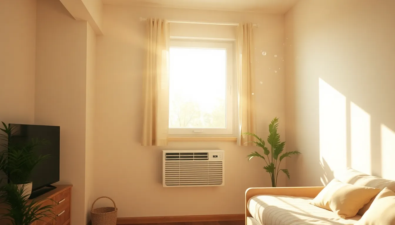 시원한 바람을 느끼는 1인 가구