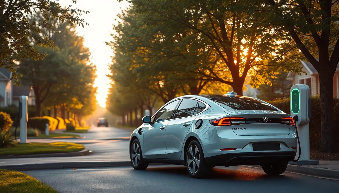 전기차 충전소 이미지