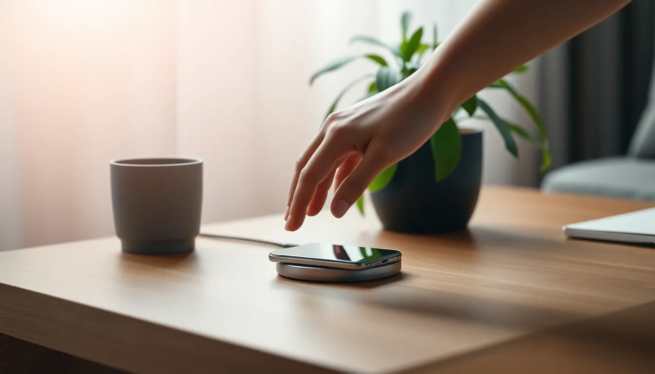 전기차 충전 기술이 발전된 미래 도시의 모습