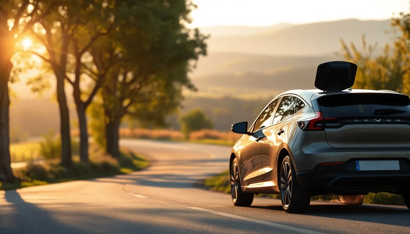 전기차 충전 중인 모습