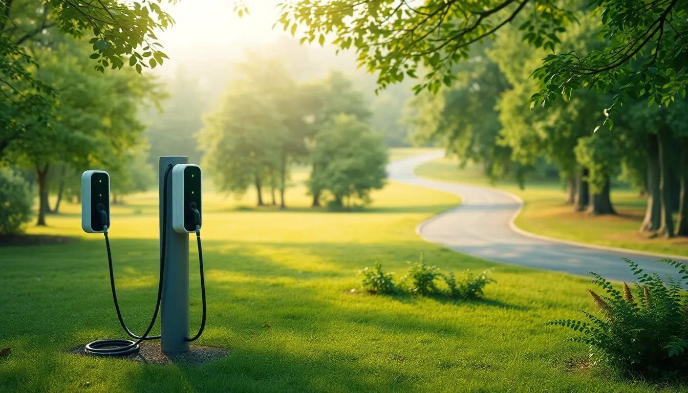 전기차 충전소 이미지