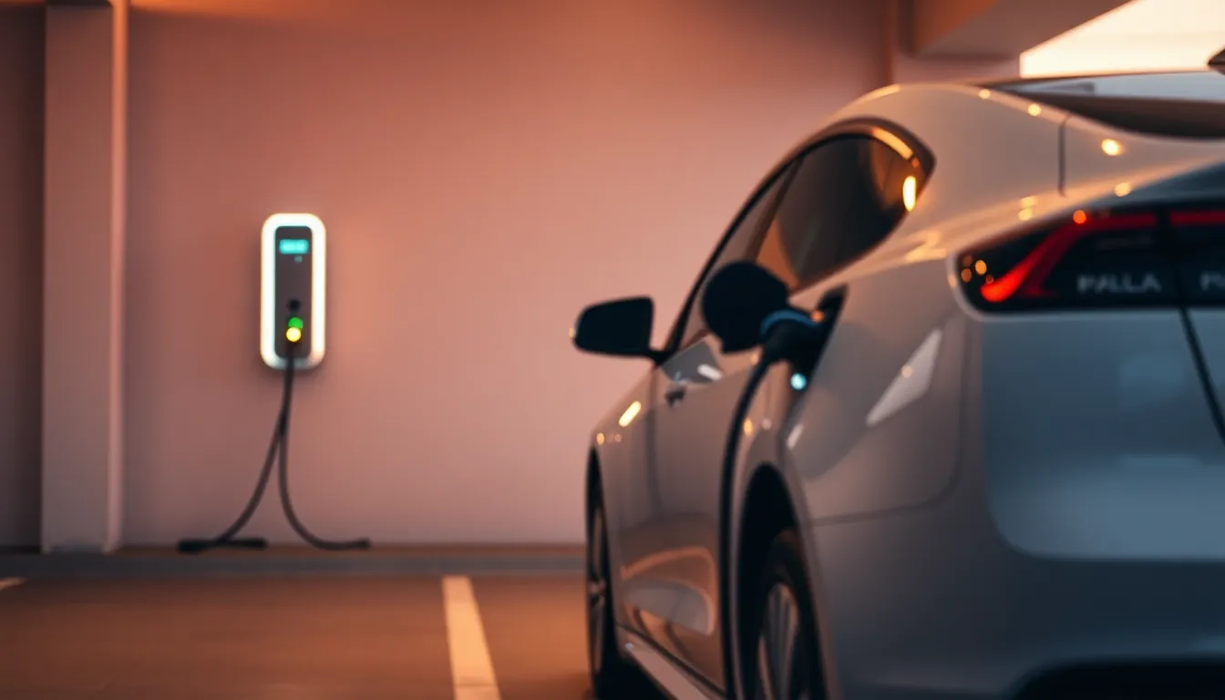 미래 전기차 충전 기술 이미지