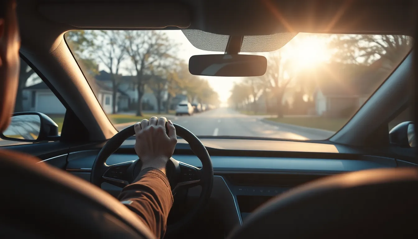 다양한 전기차 모델들이 도로를 달리는 모습